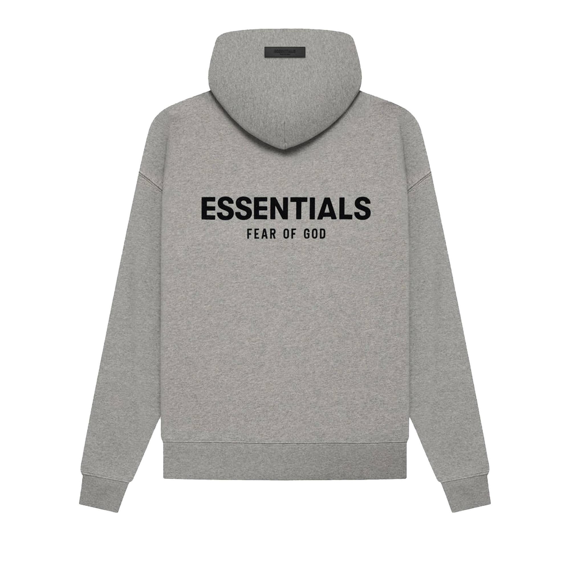 Fear of God Essentials Hoodie 'Dark Oatmeal' - 2