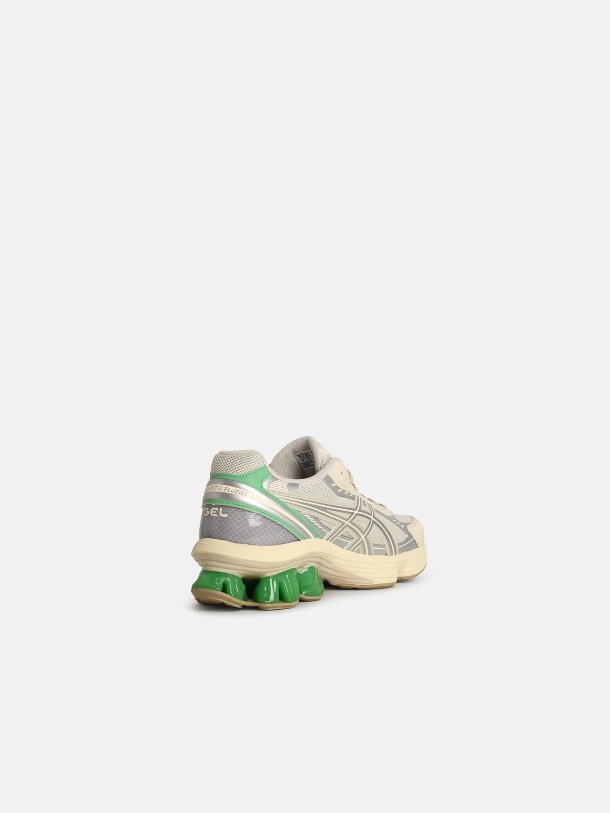 'GEL-KINETIC FLUENT' IVORY FABRIC SNEAKERS - 3