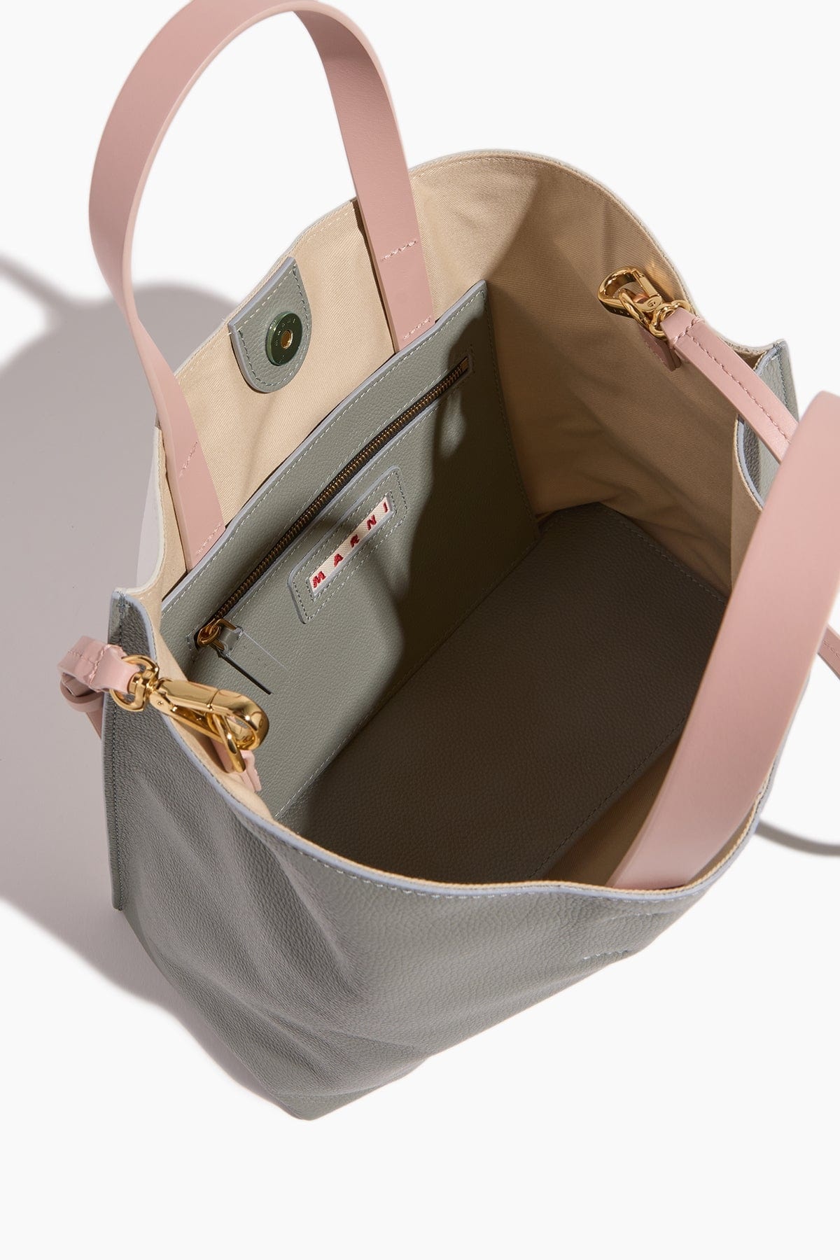 Museo Soft Bag in Storm/Lily White - 5