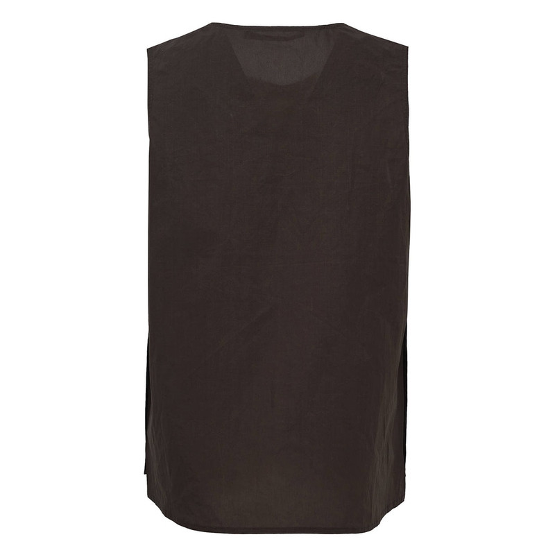SOFIE D'HOORE Sleeveless Waxed Coated Tank Top outlook