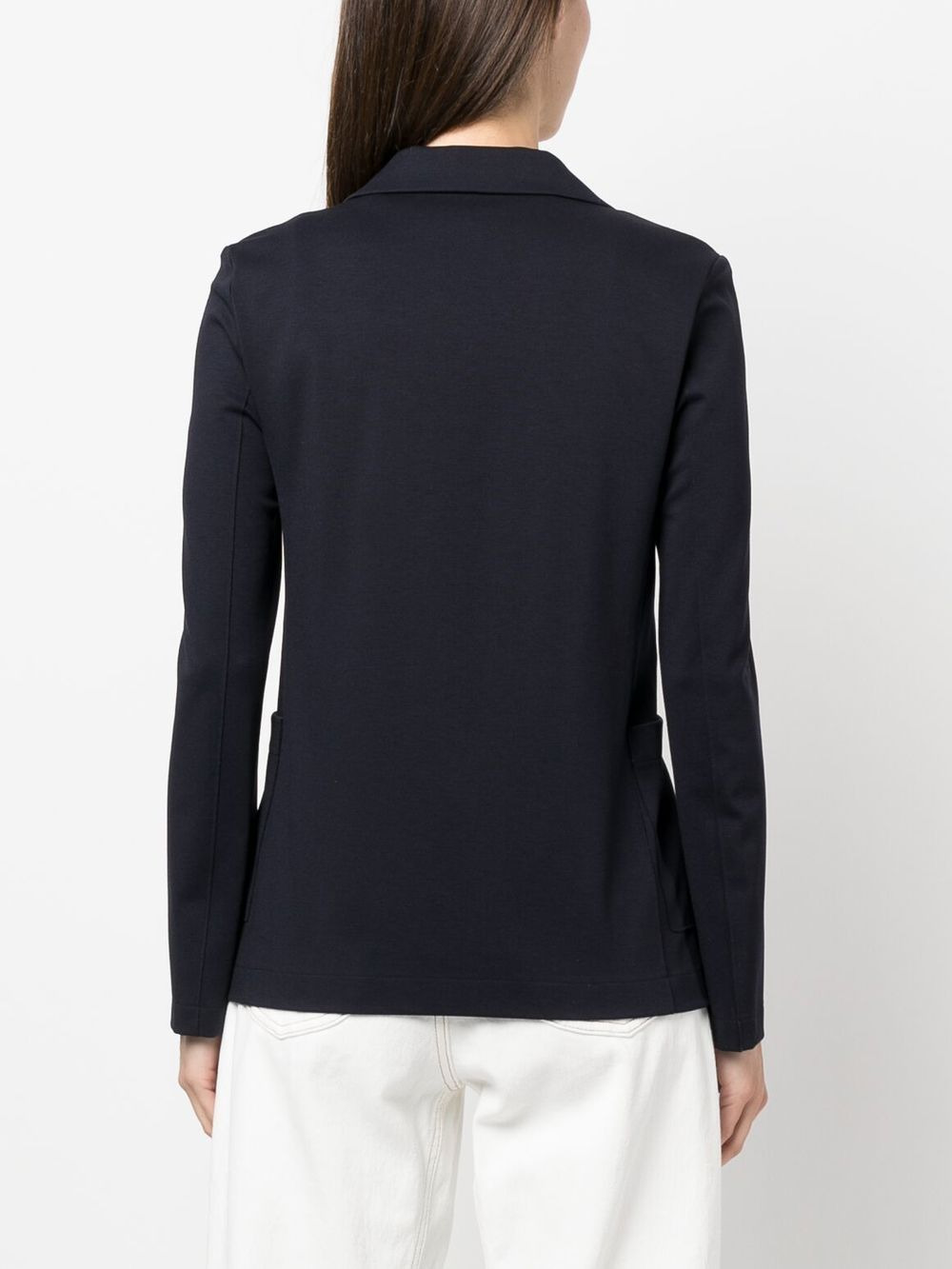 round hem blazer - 4
