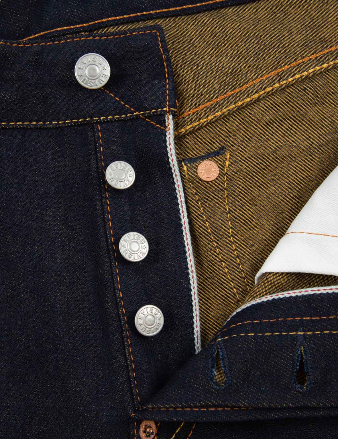FABRIC-BLOCKING CARROT-FIT JEANS WITH WORKER POCKETS #2017 - 11