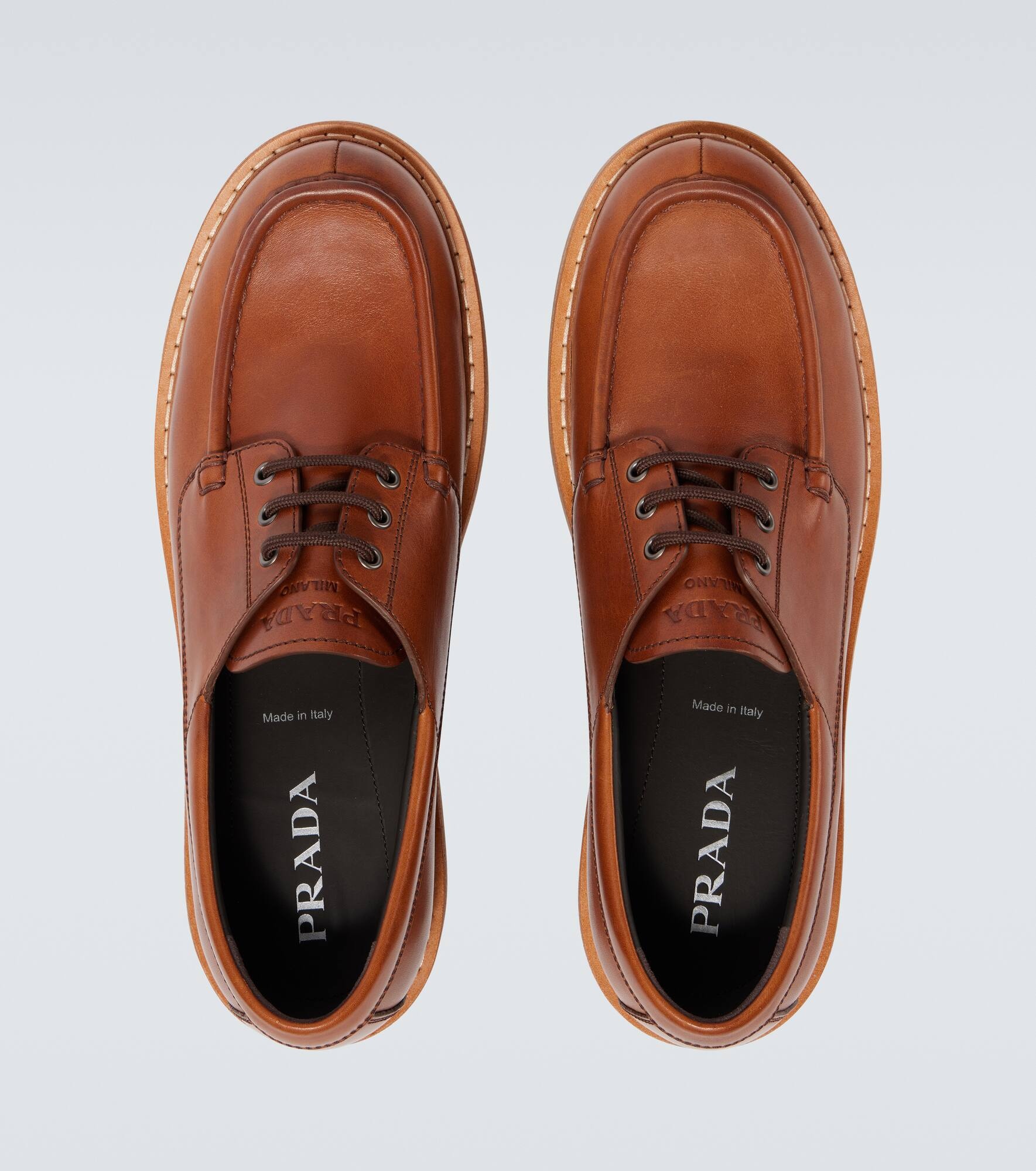 St. Moritz leather loafers - 4
