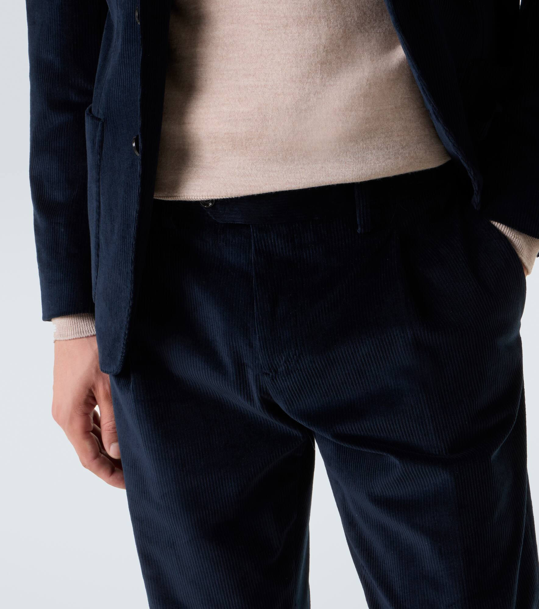 Cotton corduroy pants - 5