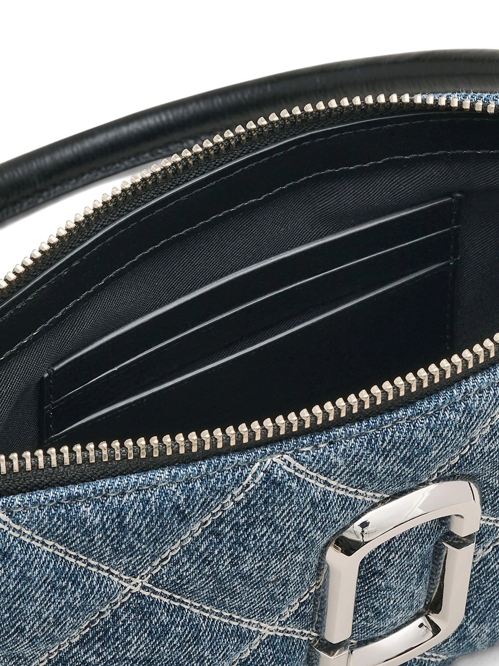 Marc Jacobs The Quilted Denim Utility Cross Body Bag - 6