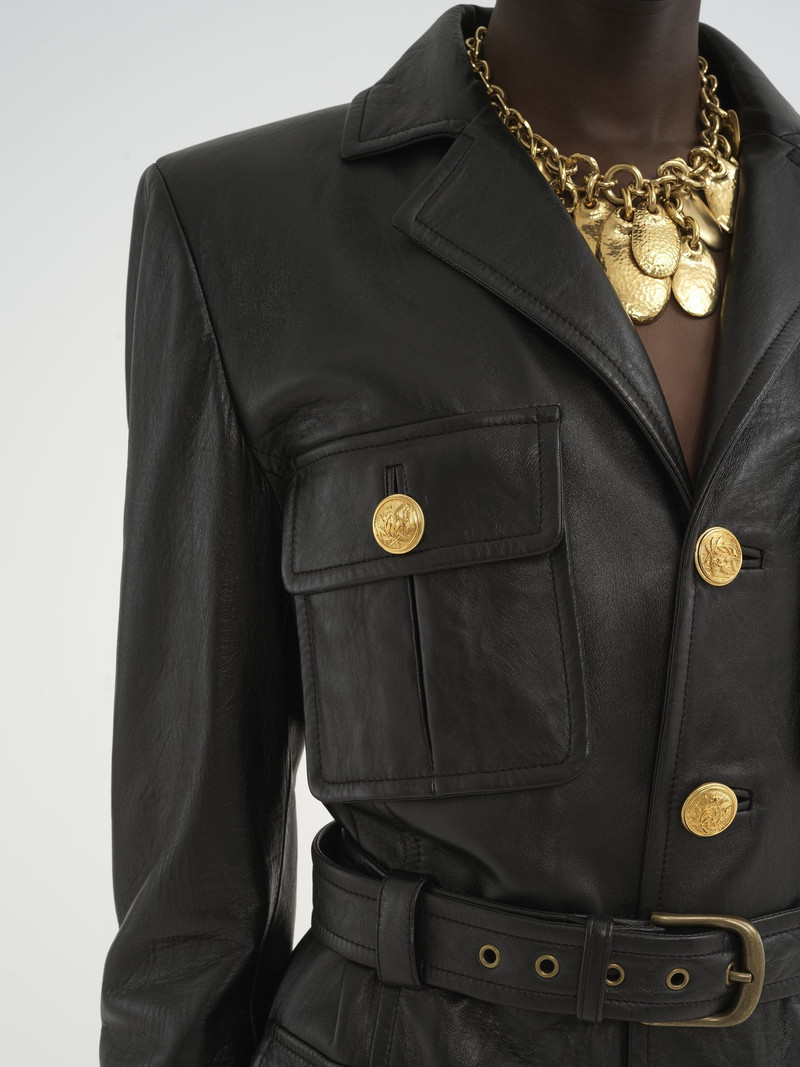 UTILITARIAN JACKET IN LEATHER 7