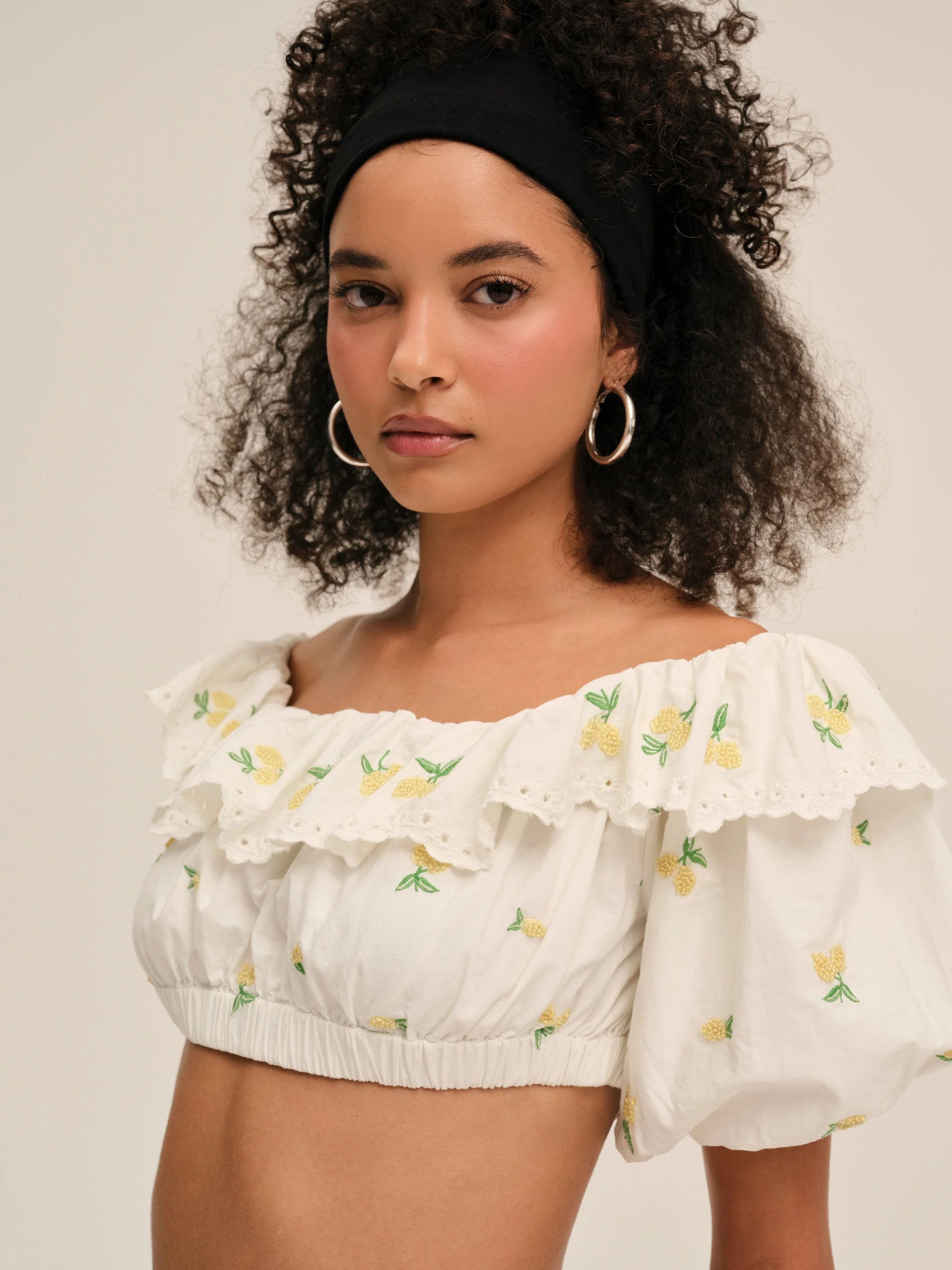 Lemon Spritz Crop Top - 1