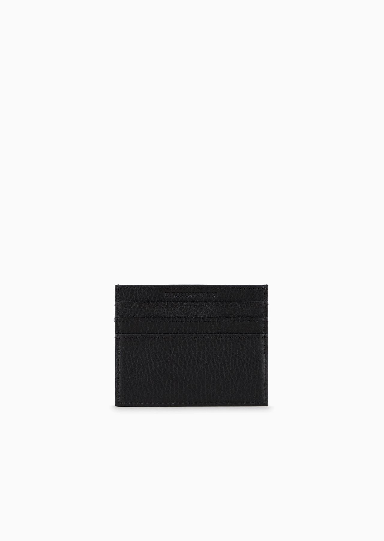 Tumbled leather card holder - 2