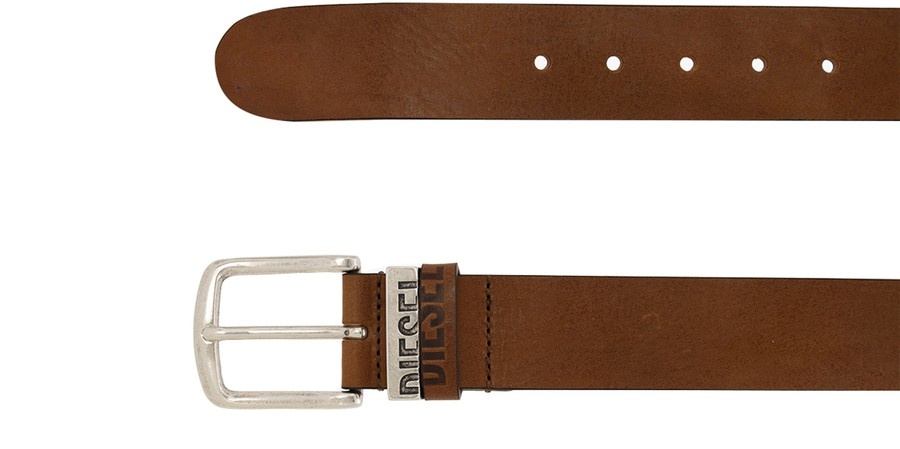 ‘Diesel Logo B-Visible’ leather belt - 4