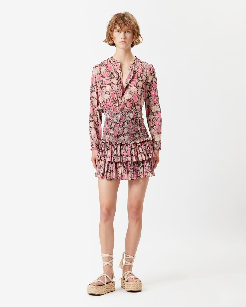 Isabel Marant Étoile NAOMI PRINTED SHORT SKIRT outlook