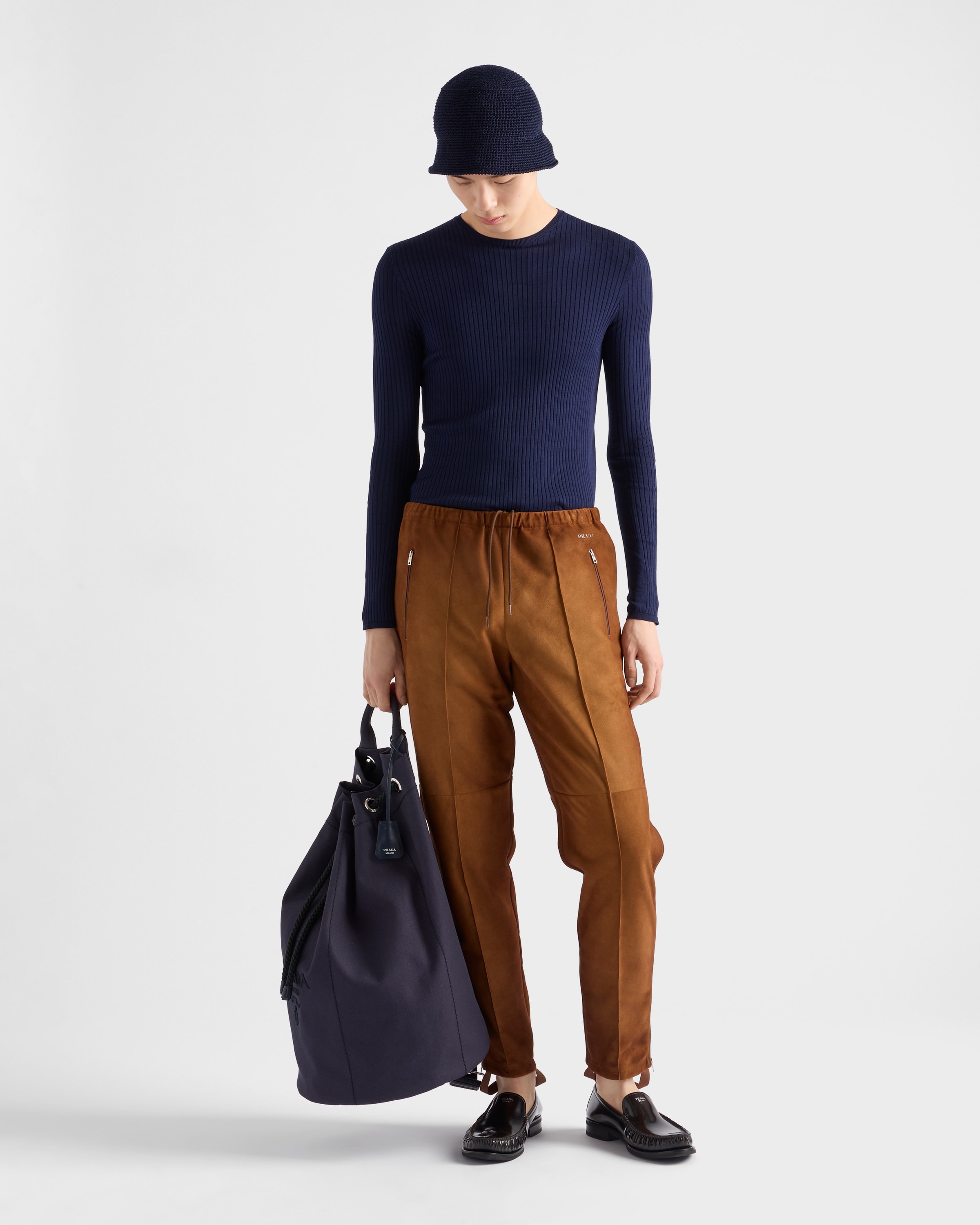 Suede joggers - 2