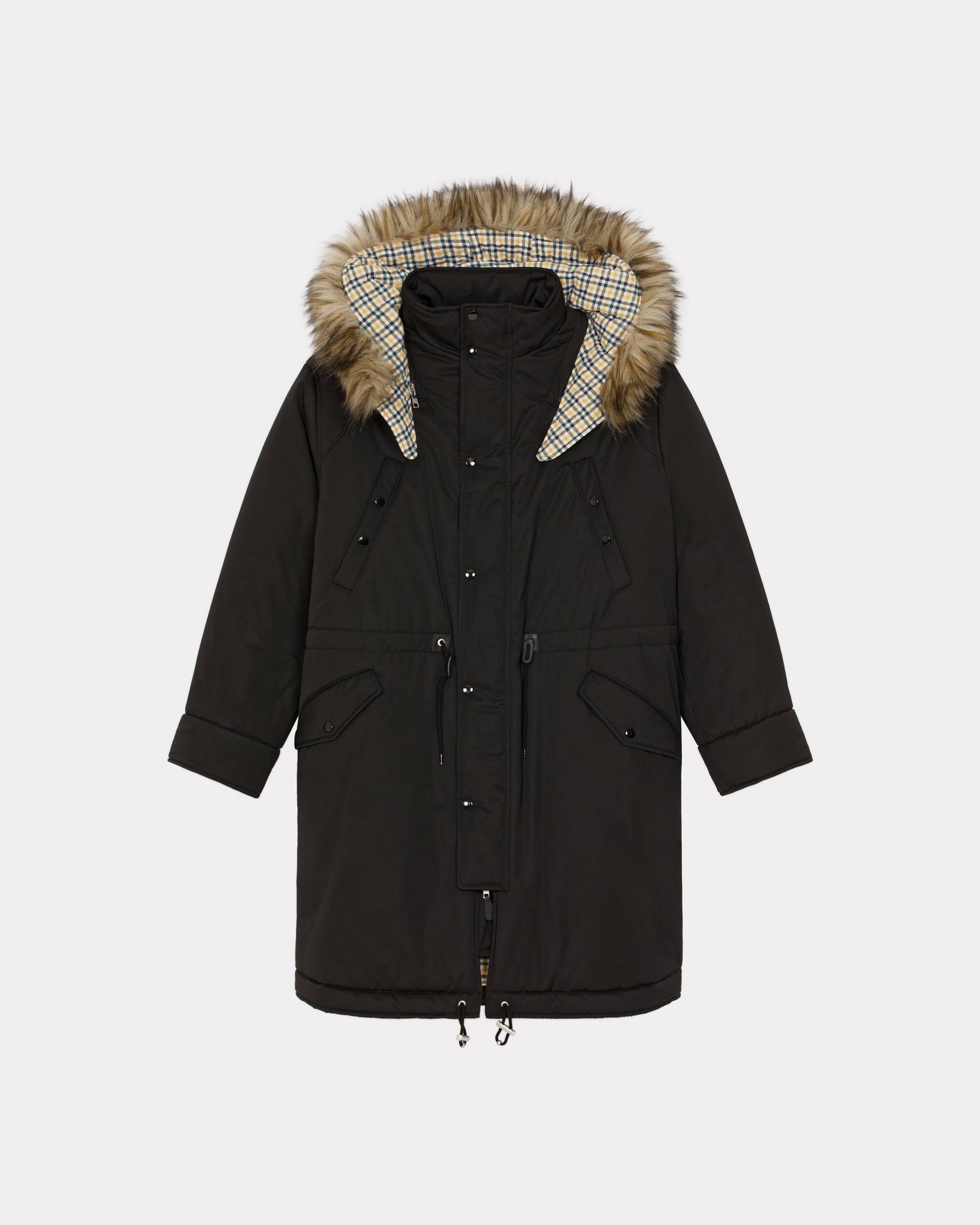 KENZO Parka with removable hood REVERSIBLE