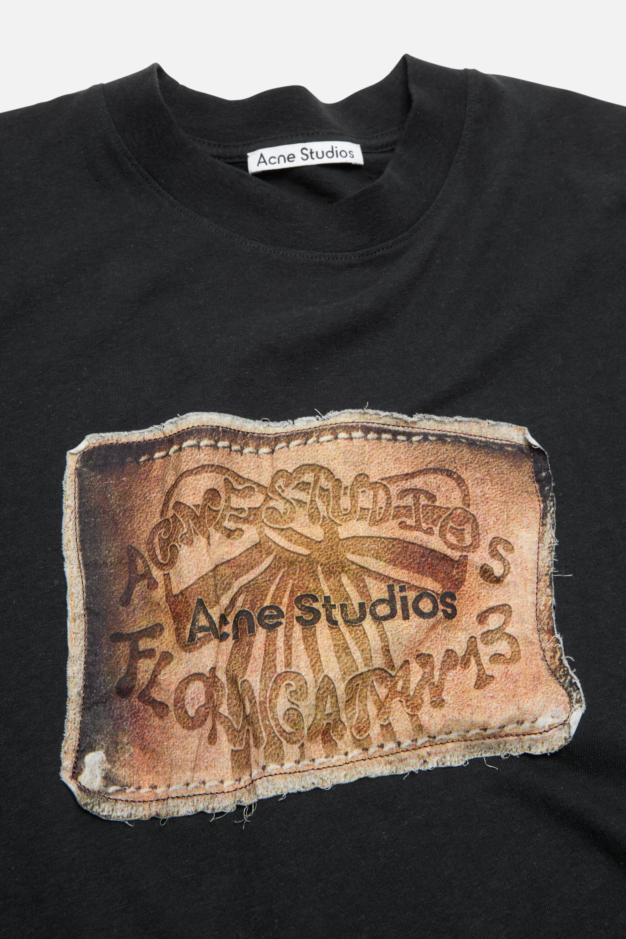 Logo t-shirt - Faded black - 5