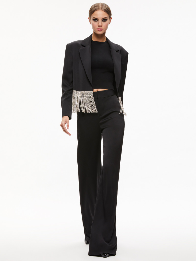 SHAN CRYSTAL FRINGE BLAZER 5