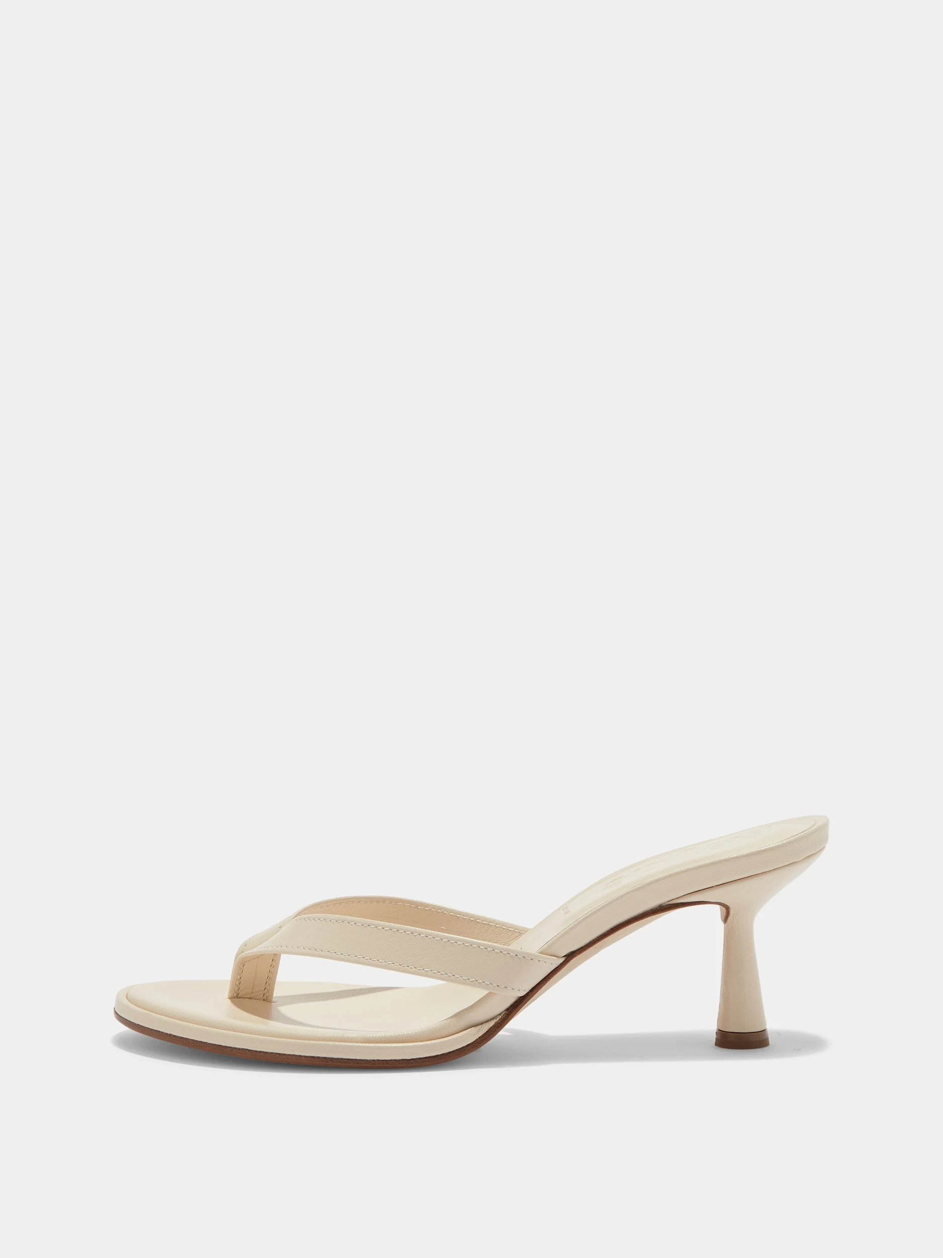 Daphne Leather Thong Sandals - 1
