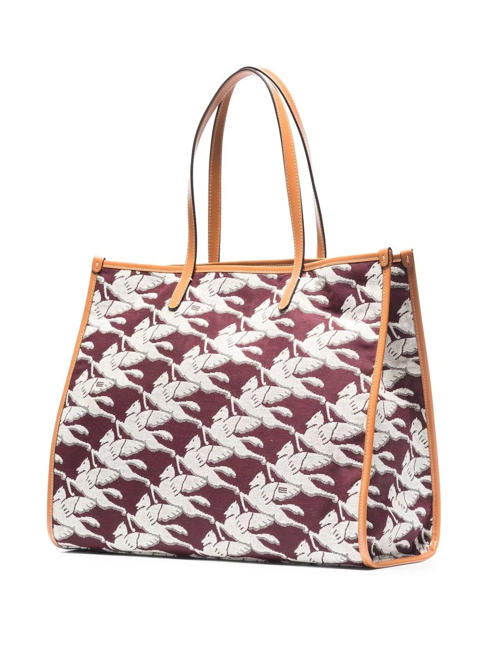 Pegaso-print tote bag - 3