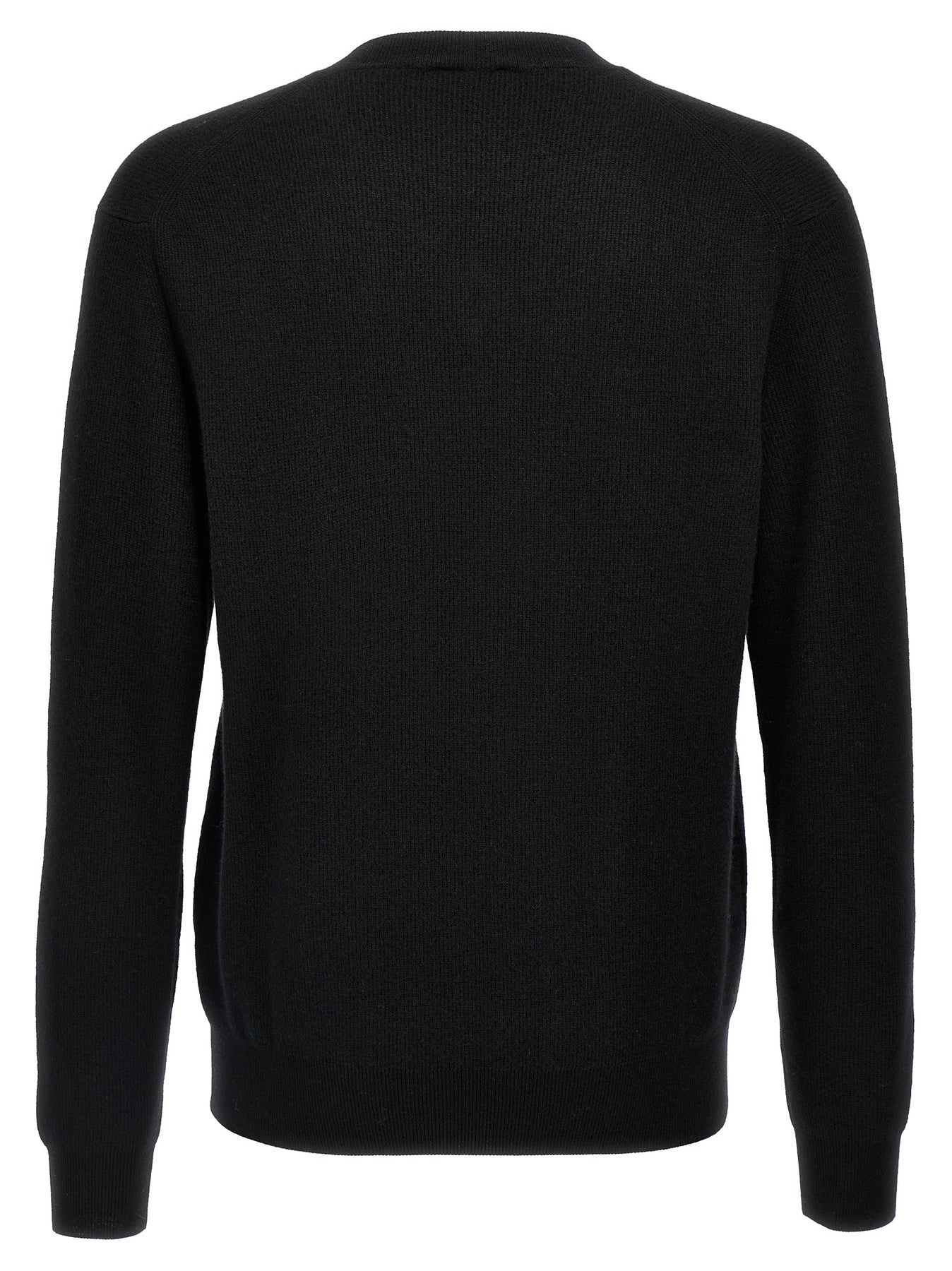 V-Neck Sweater Sweater, Cardigans Black - 2