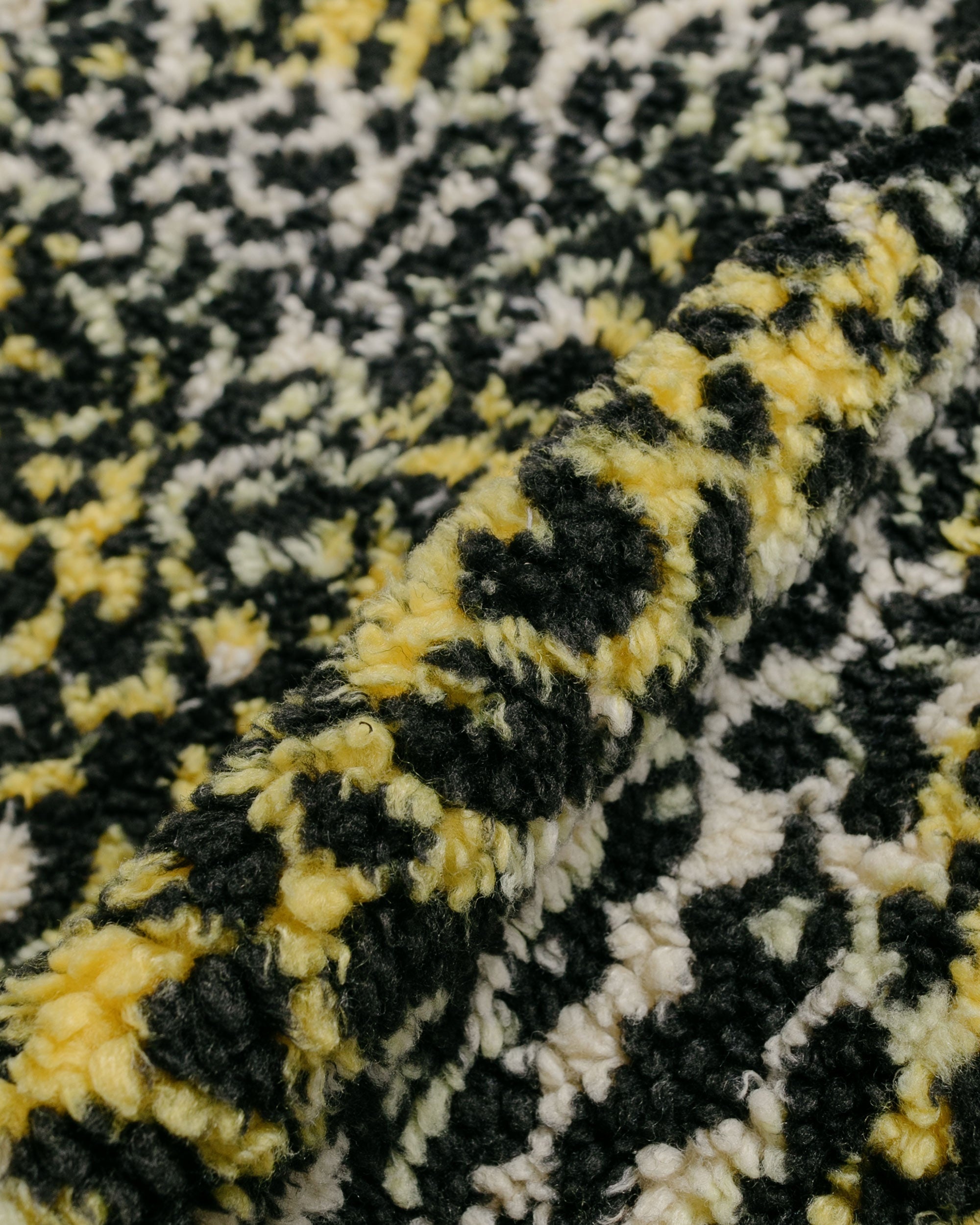 Stüssy Sherpa Reversible Jacket Yellow Leopard - 5
