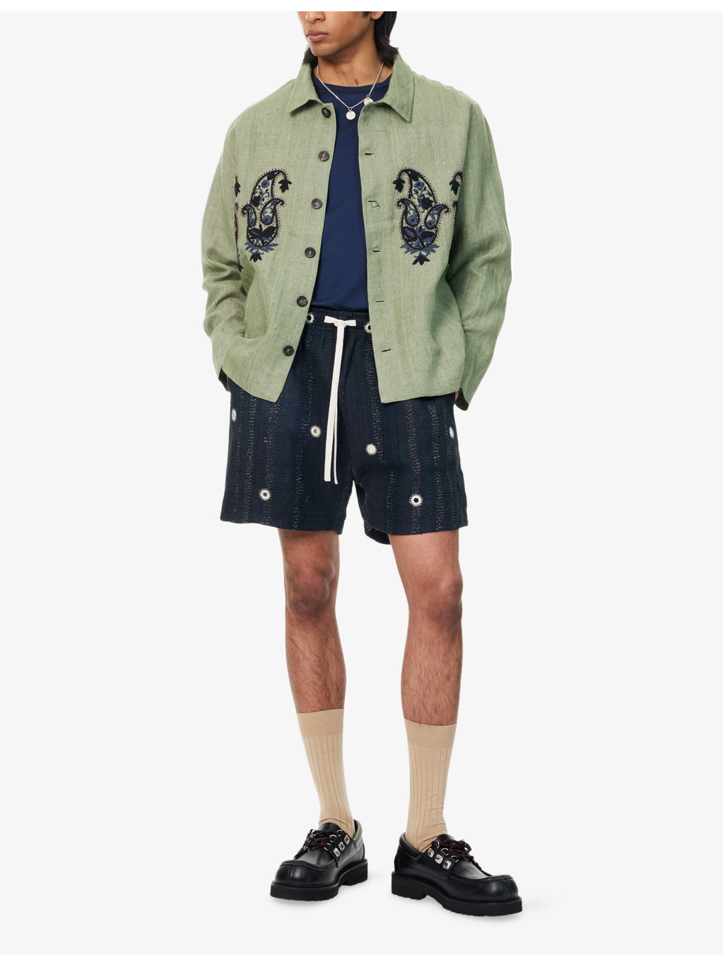 Mirror Relaxed-Fit Woven Shorts - 2