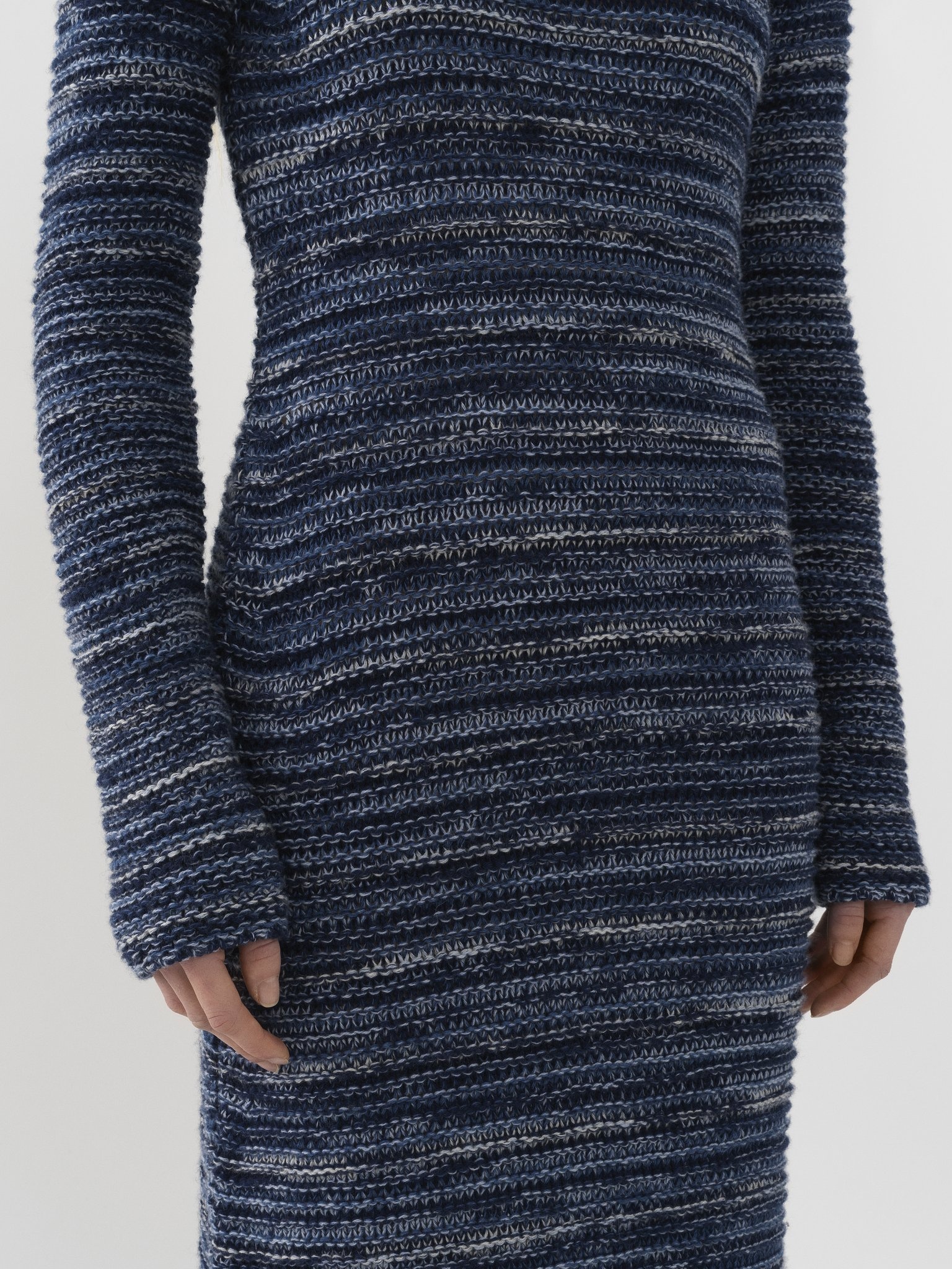 FITTED MAXI DRESS - 5