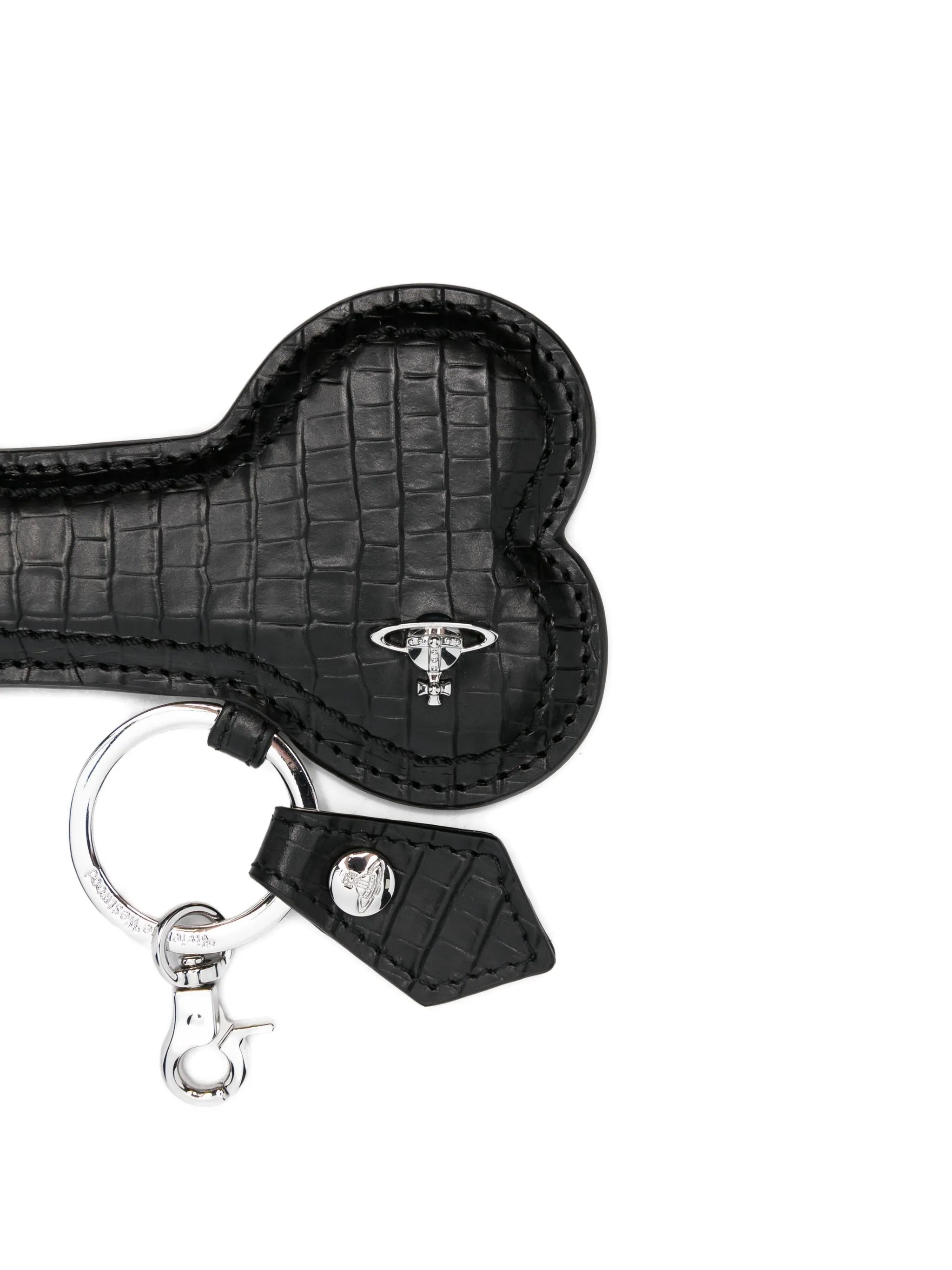 Vivienne Westwood Bell End Leather Keyring - 2