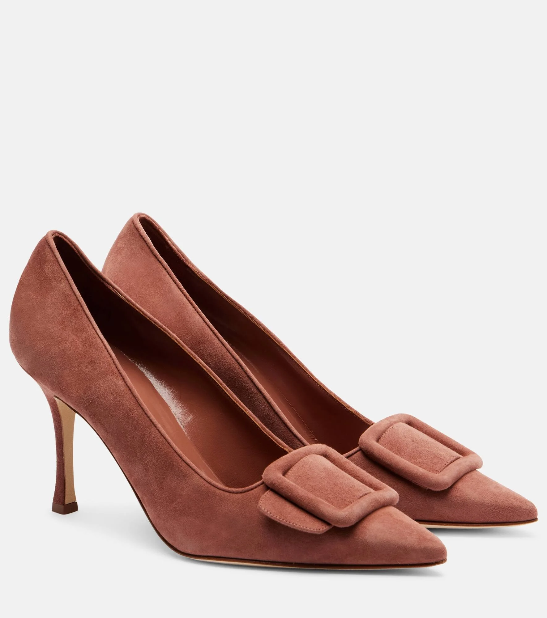 Maysale 90 suede pumps - 1
