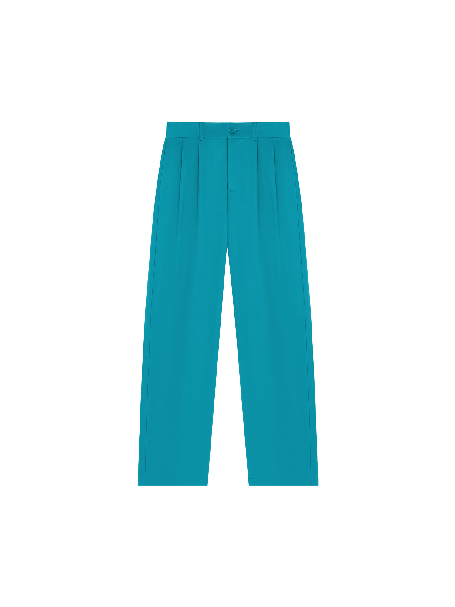 Womens  Interlock Trousers - Malachite Green - 2