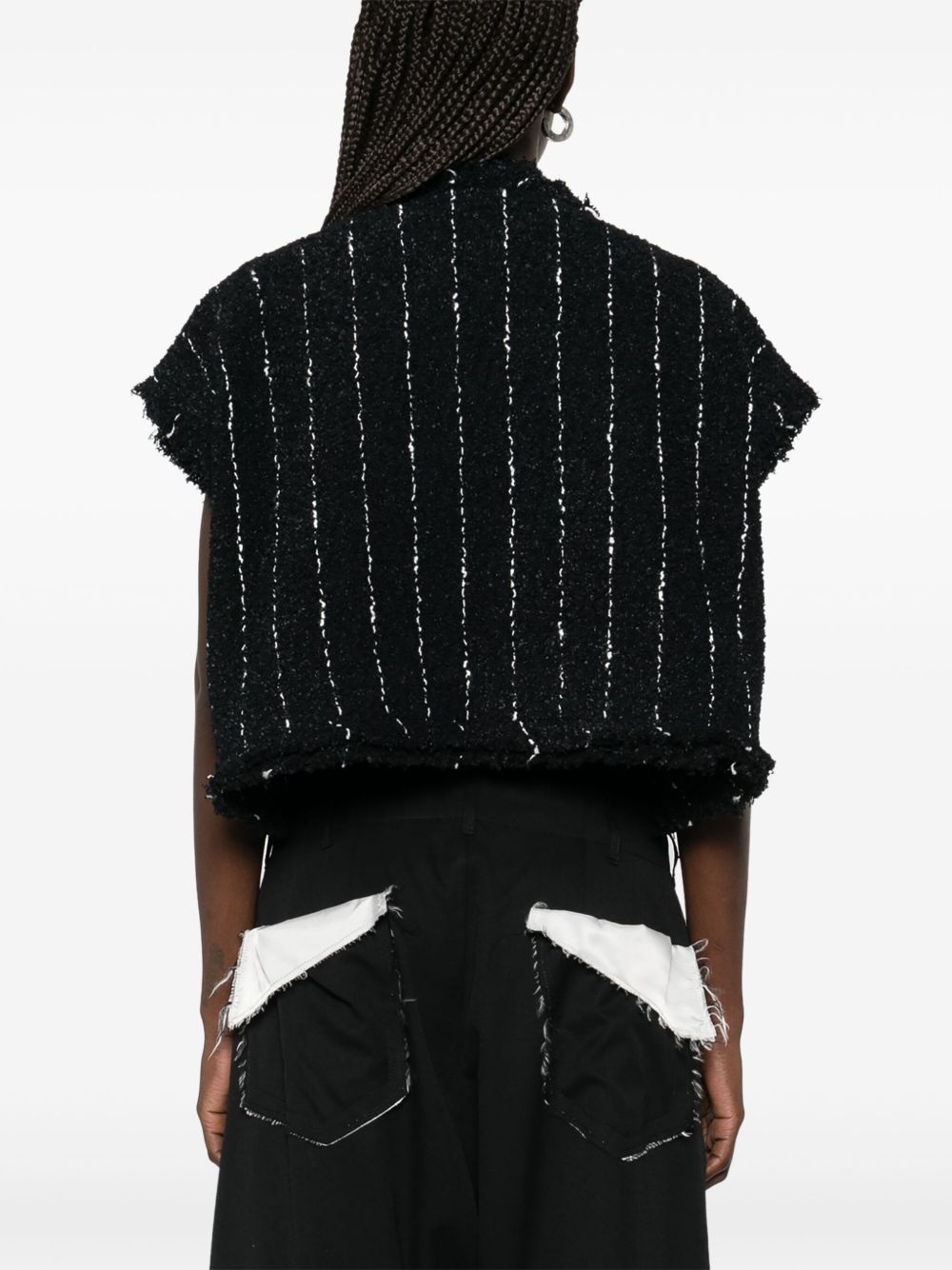 sacai ツイードジレ
