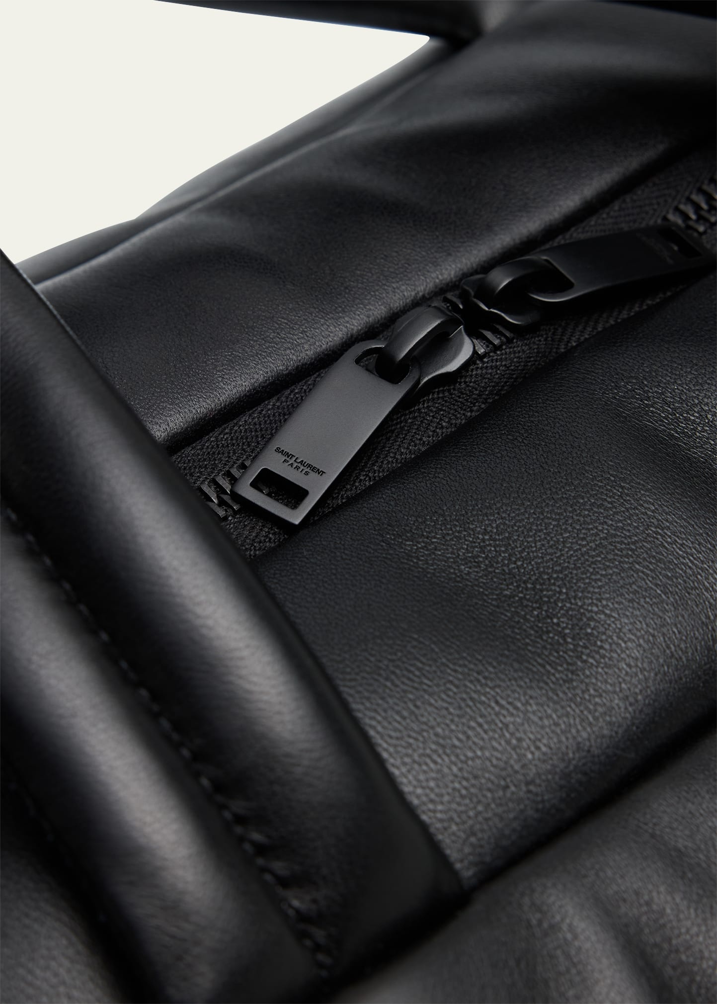 Men's Leather Logo Duffel Bag - 5