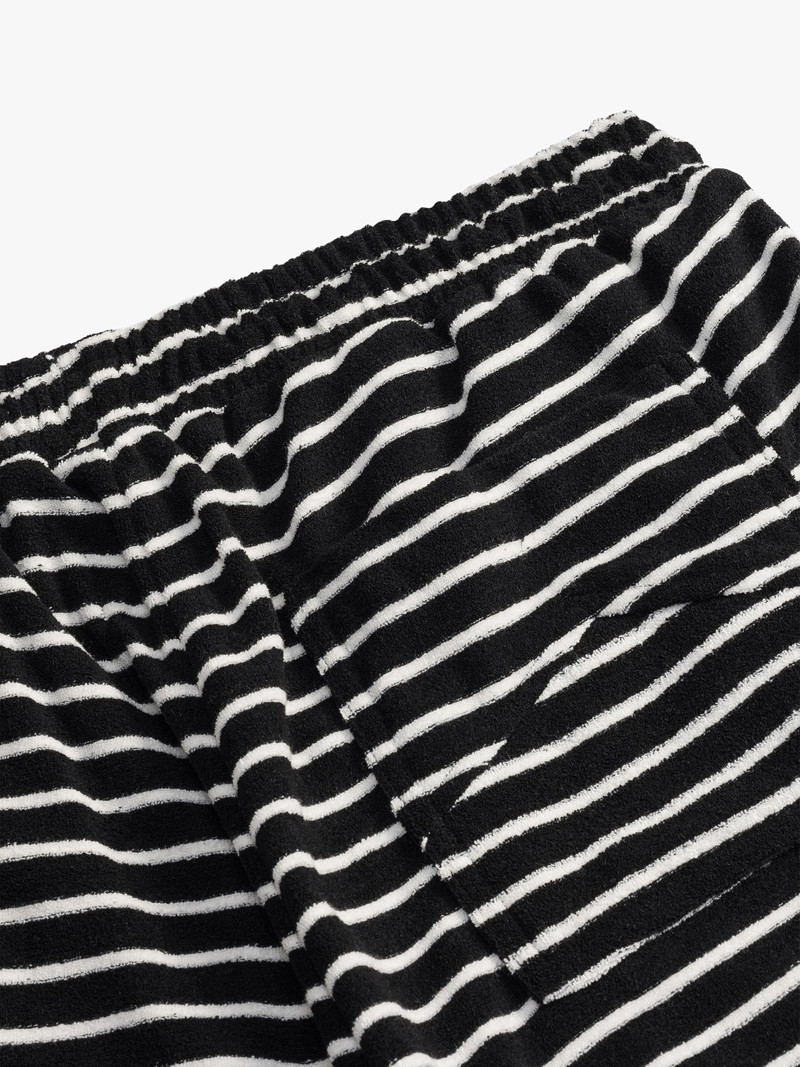 RHUDE STRIPE TOWEL SHORT 3