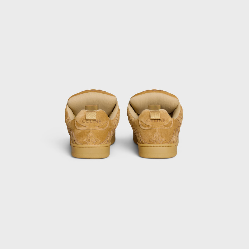 CELINE CELINE HUNTINGTON LOW LACE-UP SNEAKER IN SUEDE CALFSKIN AND MESH outlook
