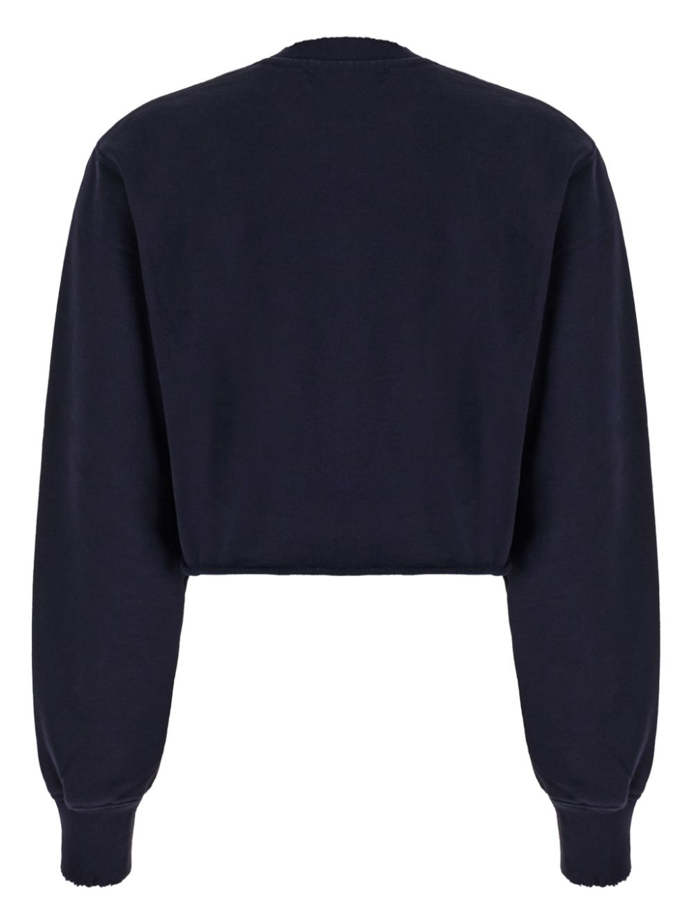 logo-embroidered cotton sweatshirt - 2