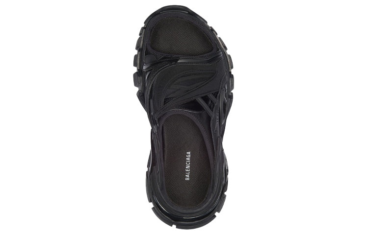 (WMNS) Balenciaga Track Slide Sandal 'Black' 618084W2NA11000 - 6