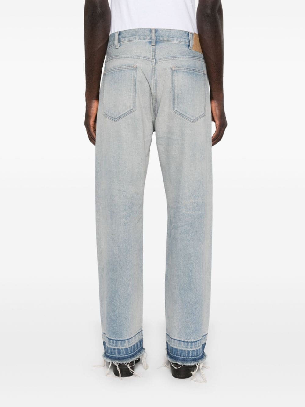 Celine Men Jeans Wesley In Denim Lavaggio Eastside Distressed - 2