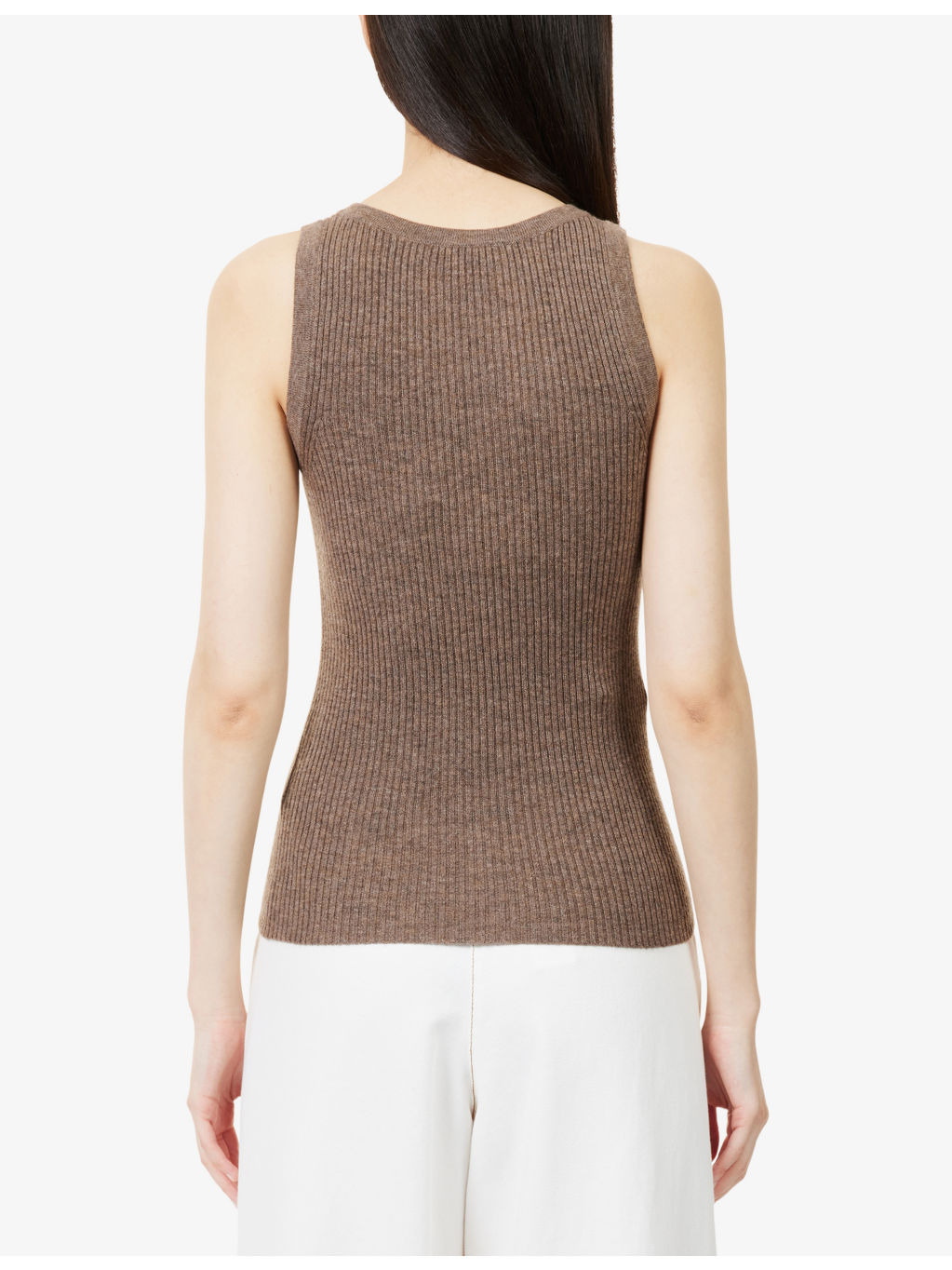 Cipri Ribbed Wool and Cashmere-Blend Vest - 4
