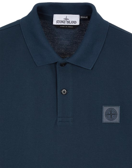 22R39 COTTON PIQUÉ AVIO BLUE - 3