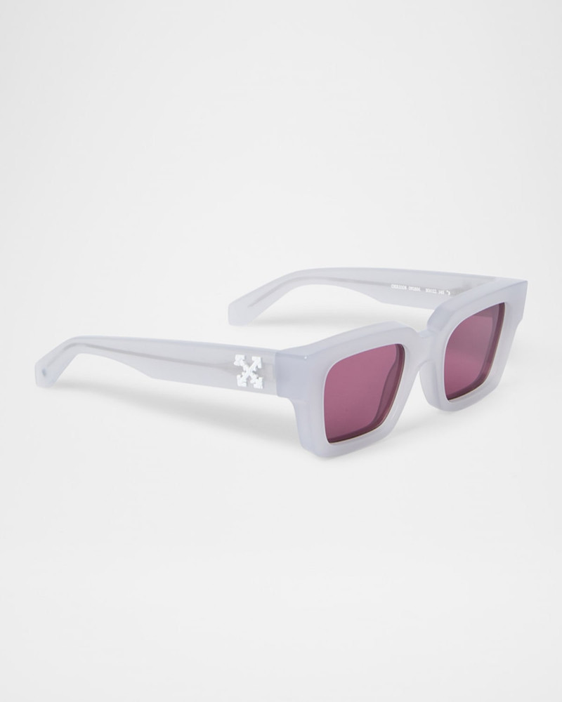 Off-White Men's Virgil Acetate Square Sunglasses outlook