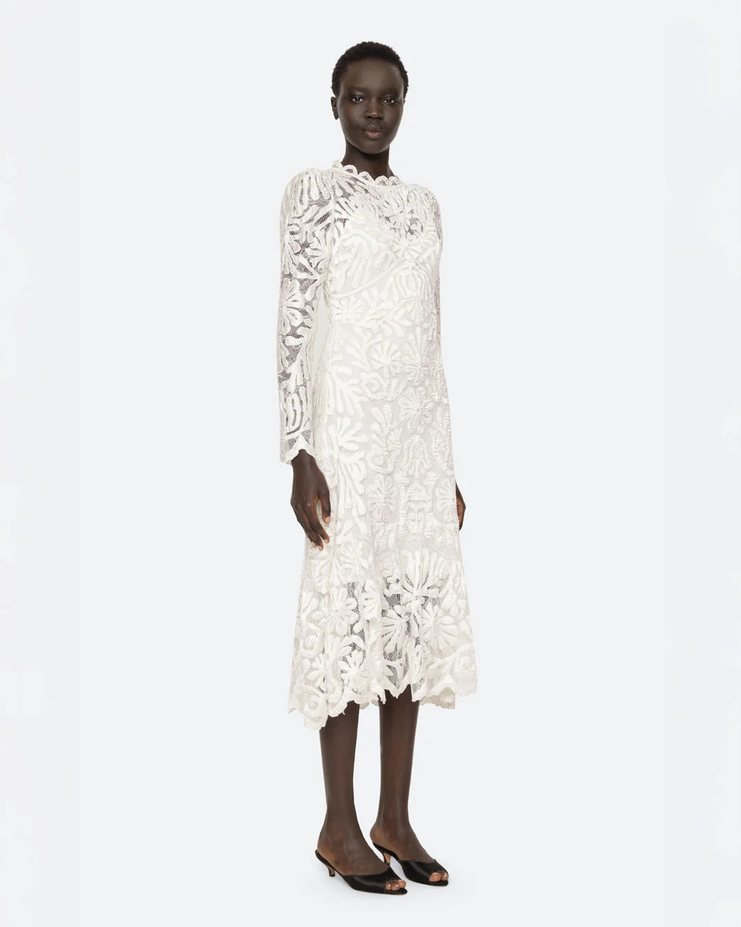 AGATHE LONG SLEEVE DRESS - 3