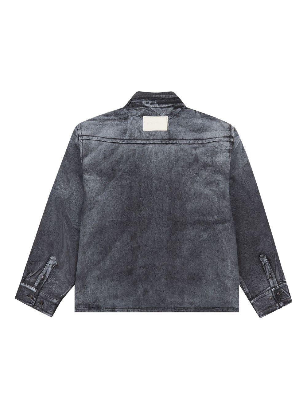 denim overshirt - 2