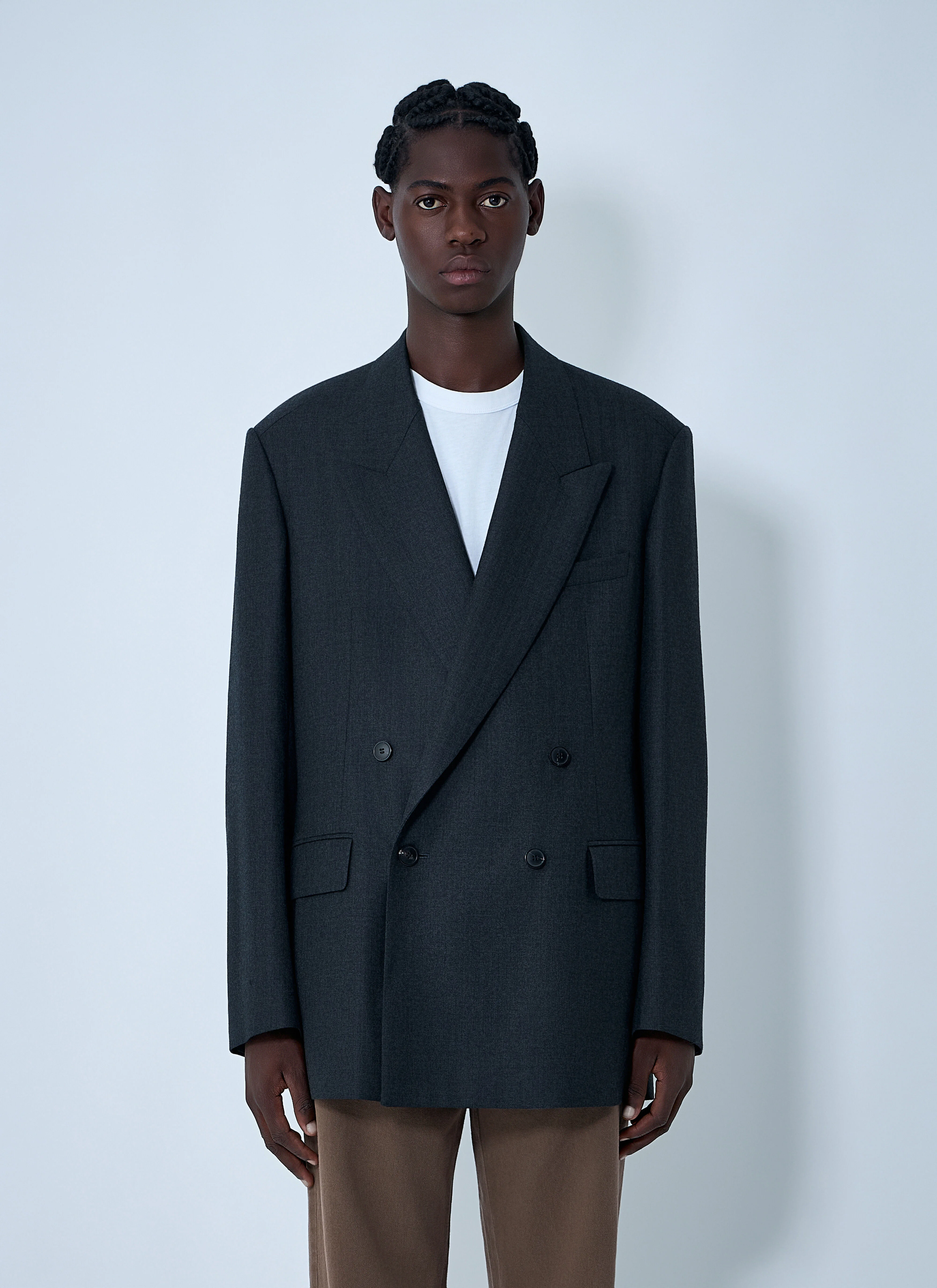 Double-Breasted Blazer - 1