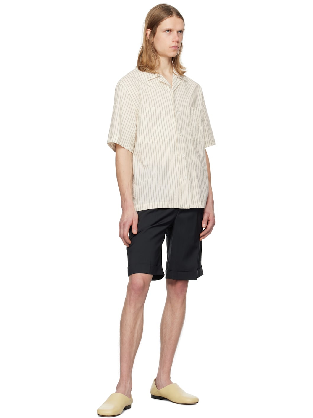 Gray Scandola Tropical Shorts - 4