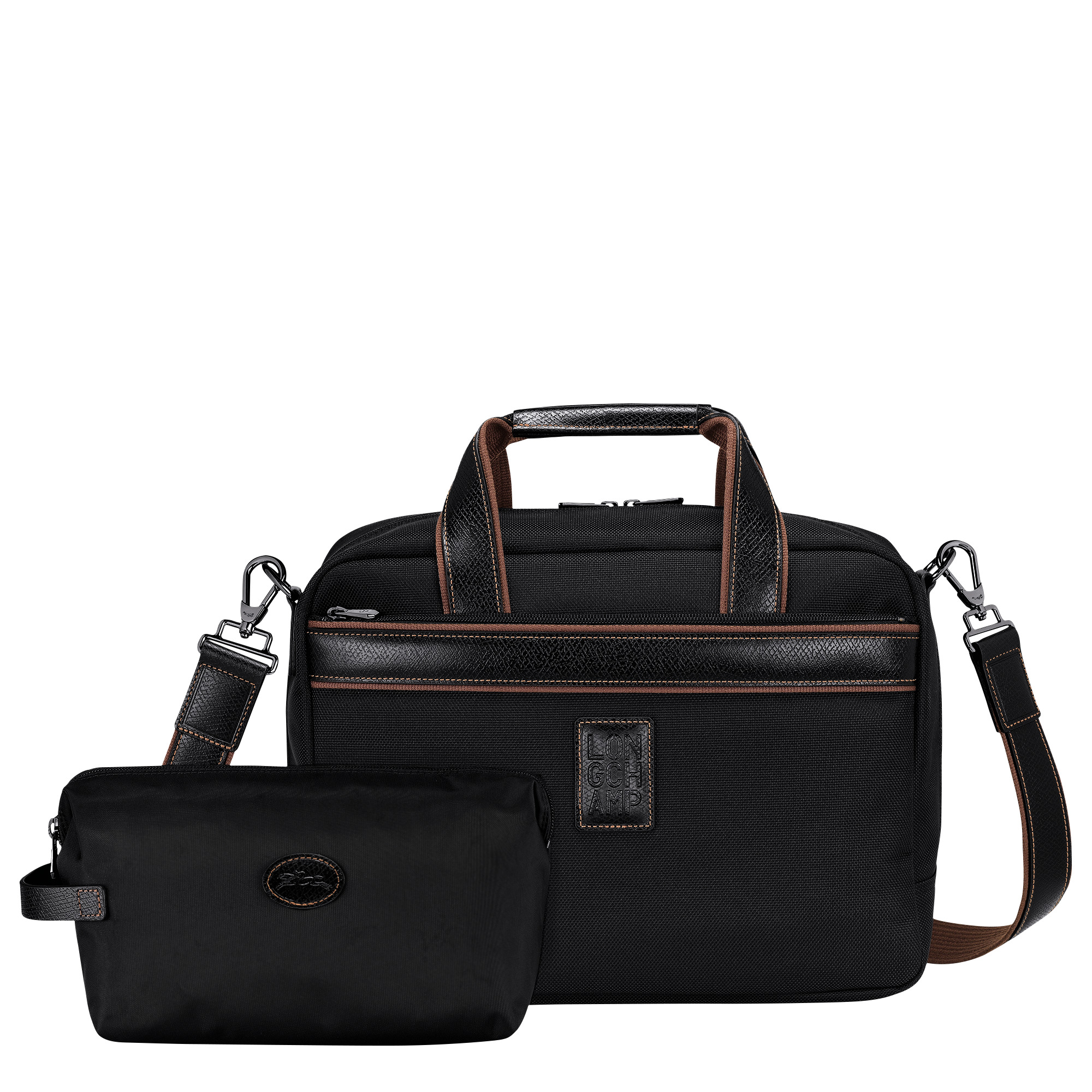 Boxford S Travel bag Black - Canvas - 5