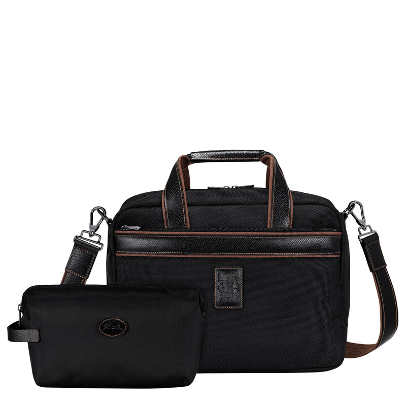 Boxford S Travel bag Black - Canvas 5