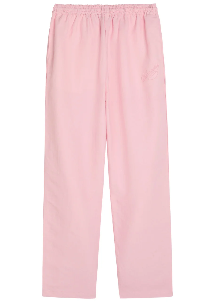 Willy Chavarria Ruff Rider Logo-embroidered Woven Trousers - 1