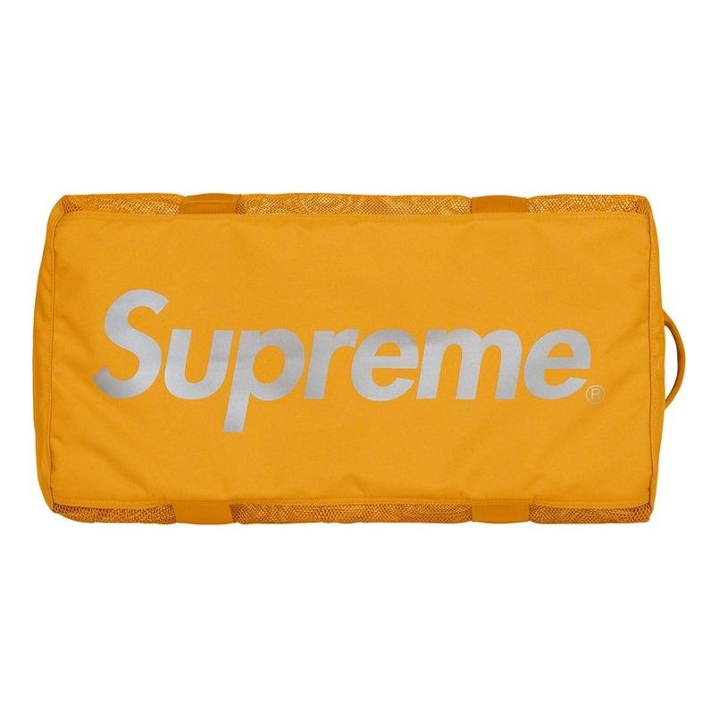 Supreme Big Duffle Bag 'Yellow White' SUP-SS20-084 - 3