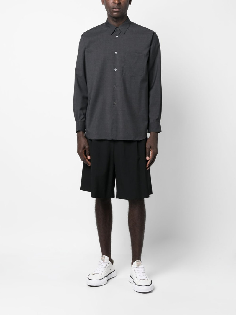 Comme des Garçons SHIRT long-sleeve wool shirt outlook