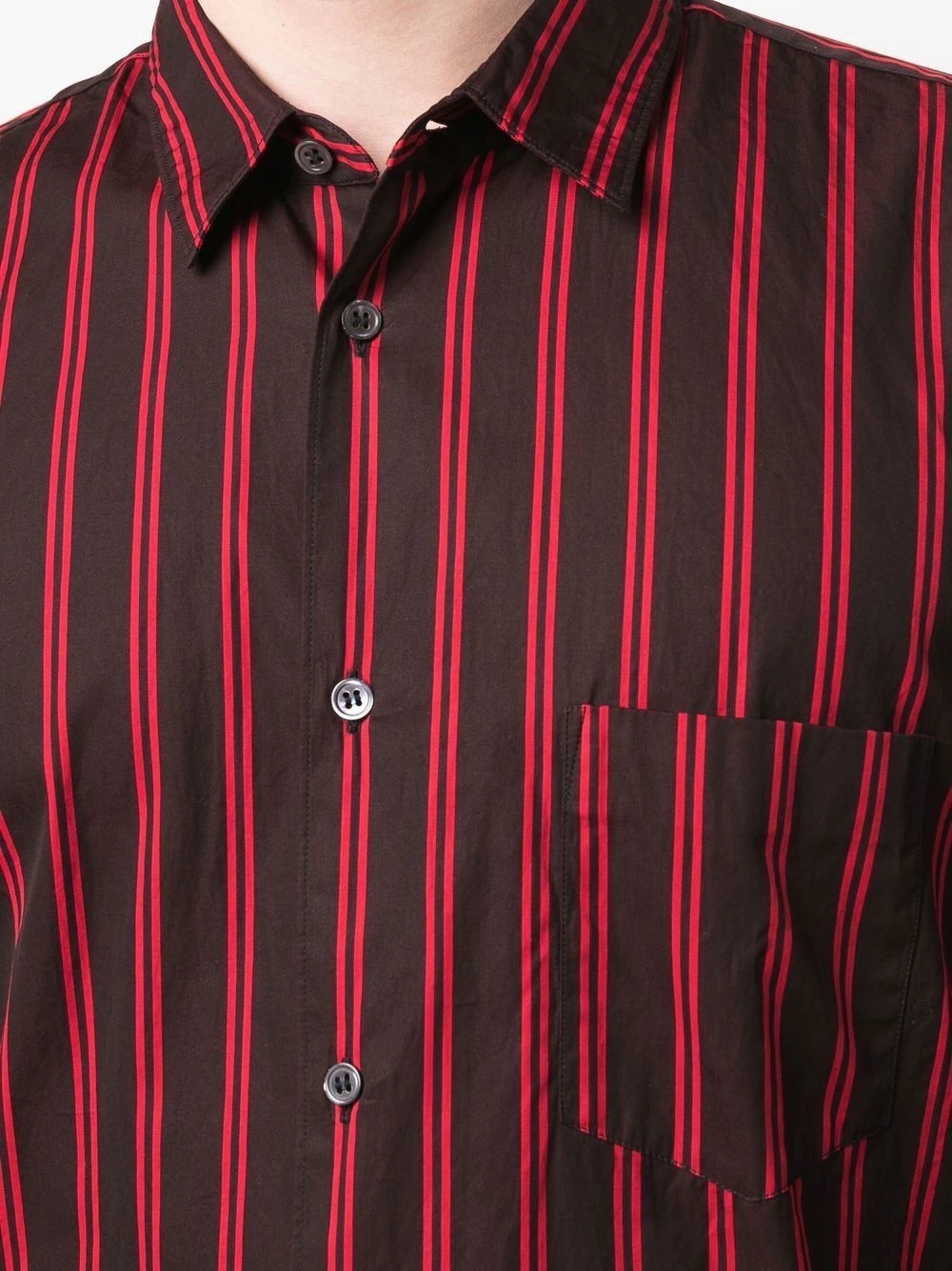 striped cotton shirt - 5