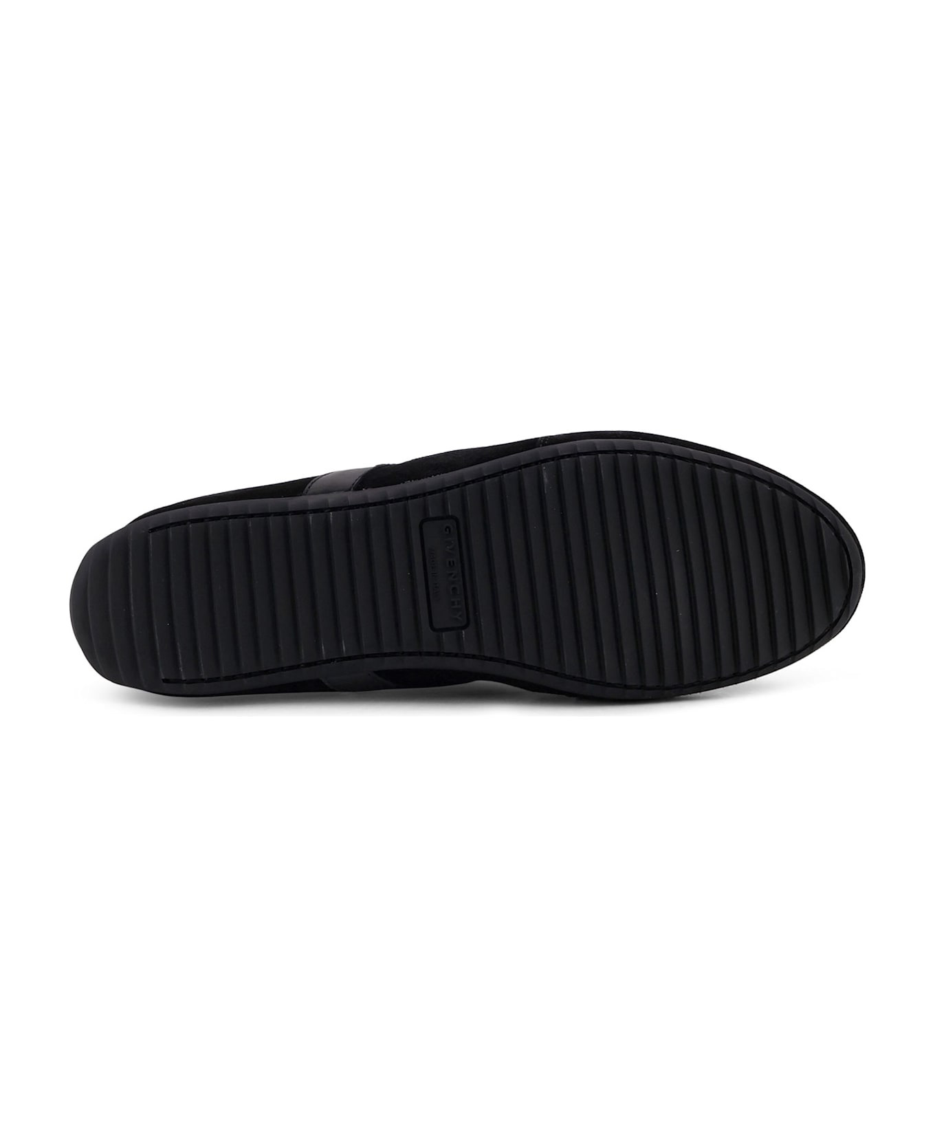Baskets Low-top Leather And Suede Sneakers - 4