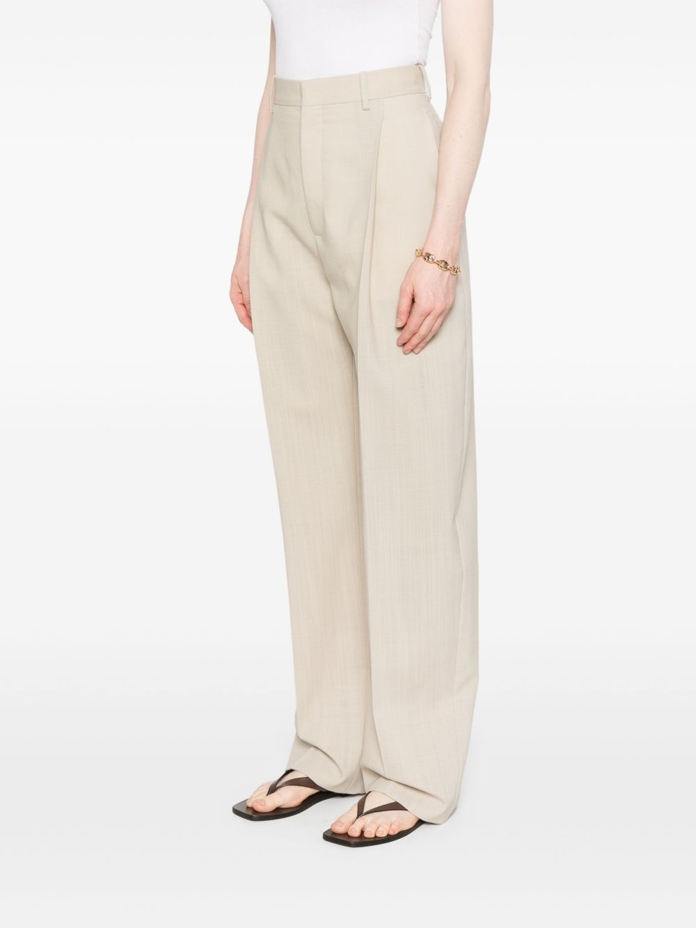 pleated trousers - 3