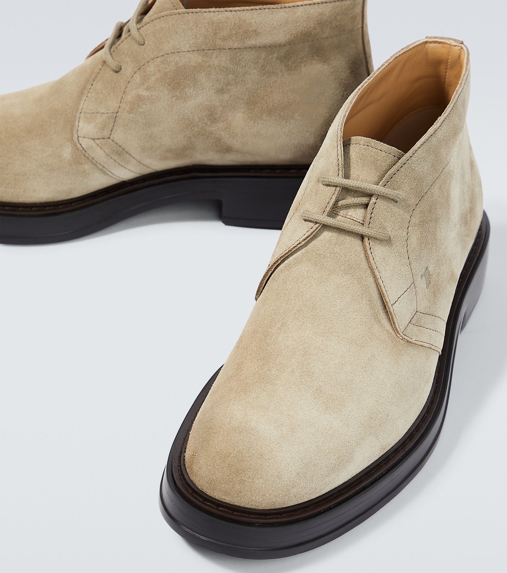 Suede desert boots - 3
